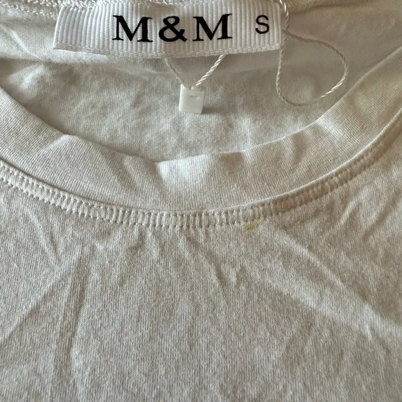 White TShirt With Pink Shoe Embellishment Small Shirtsleeves Top BNWT - Picture 4 of 7